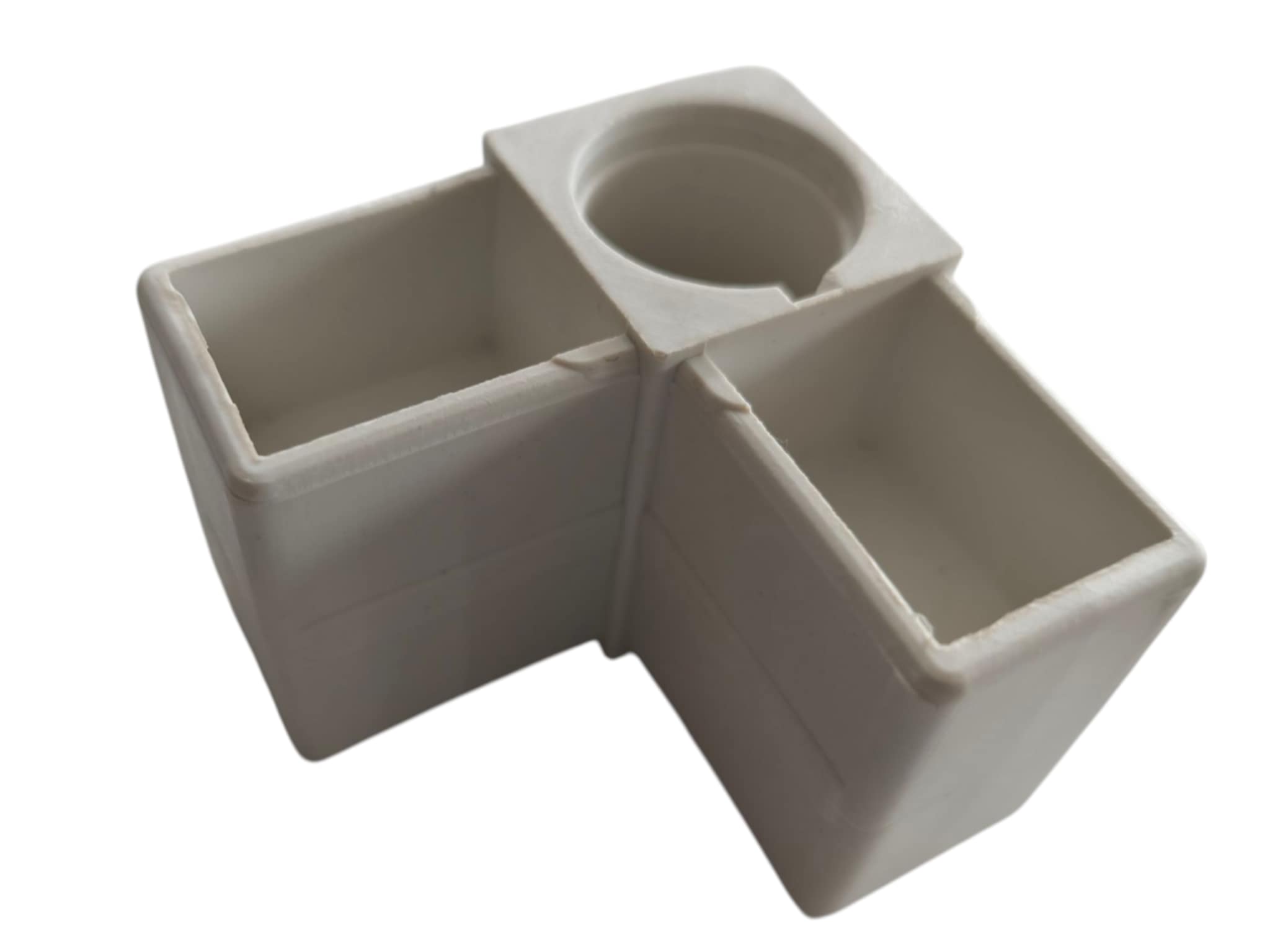 45*30 Műanyag külső sarok fehér színben